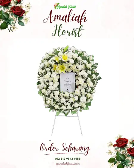 Krans Bunga Duka Maribaya